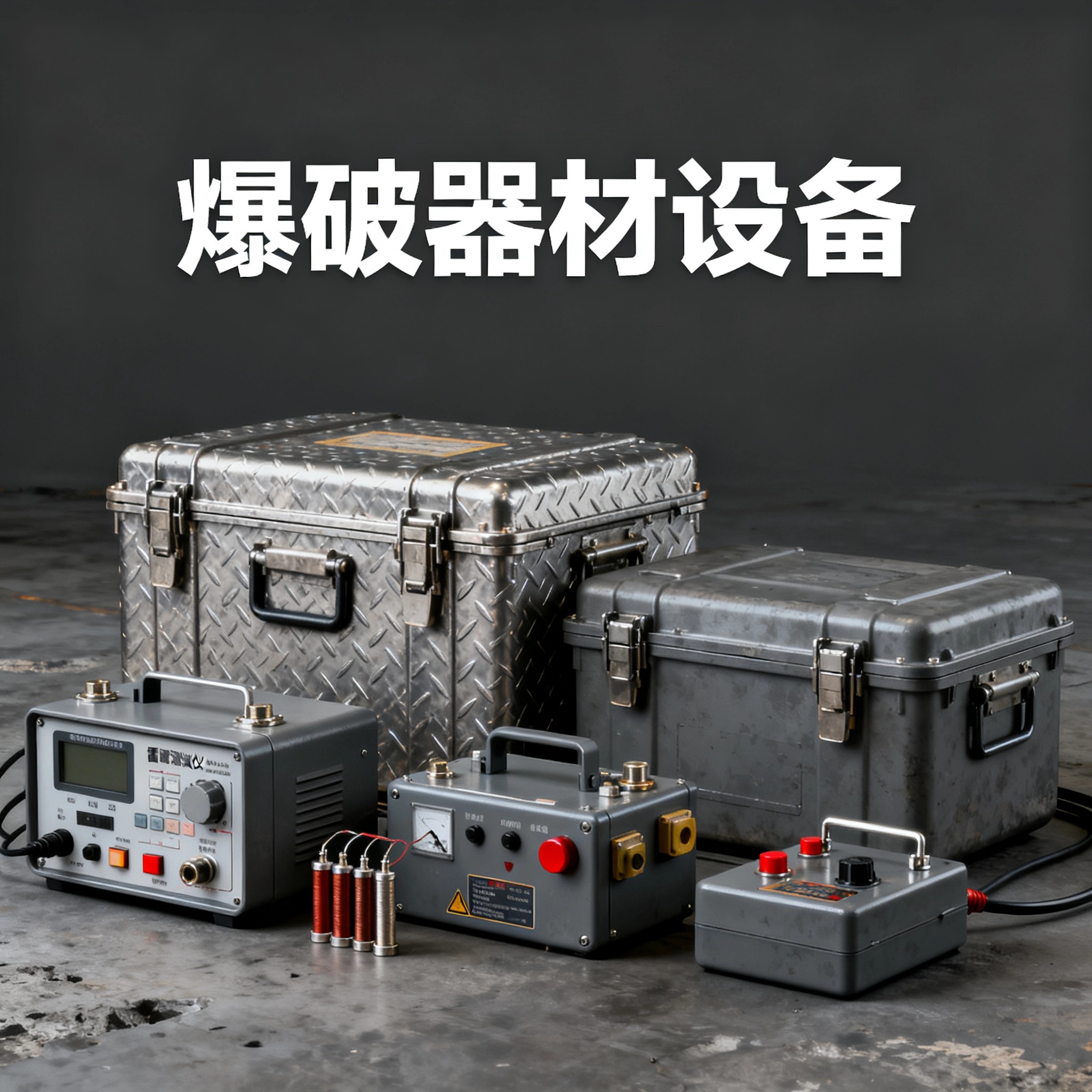 芗城爆破工程师的“兵器库”：常用器材一册通